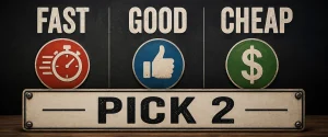 Fast, Good, Cheap, pic 2